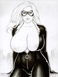  black_cat black_cat_(marvel) breasts costume huge_breasts large_breasts marvel mask oppai super_heroine superheroine topless 