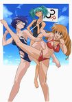  bikini ikkitousen mizugi ryofu_housen ryomou_shimei sonsaku_hakufu 