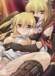  bleed_through himegari_dungeon_meister nipples nopan oppai tagme 