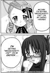  blush breath comic drill_hair glasses greyscale hard_translated kanaria kusabue_mitsu massachusetts monochrome multiple_girls rozen_maiden shino_(ponjiyuusu) translated 