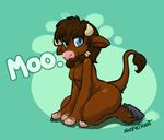  bovine breasts butt cattle chibi color cow cute ears female fur hair hooves horn horns kneeling looking_at_viewer mammal moo nude raised_tail sefeiren sitting solo tail tail_tuft tauren tuft video_games warcraft wide_hips world_of_warcraft 