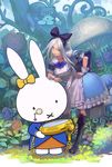  :x alice_(wonderland) alice_in_wonderland aro_(charged_time_out) bad_id bad_pixiv_id boots bow bunny cat cosplay dress hair_bow knee_boots long_hair miffy miffy_(character) pocket_watch watch white_hair white_rabbit white_rabbit_(cosplay) wrist_cuffs 