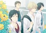  bad_id bad_pixiv_id black_hair blonde_hair brown_hair durarara!! glasses heiwajima_shizuo kadota_kyouhei kishitani_shinra multiple_boys orihara_izaya xia_(ryugo) 