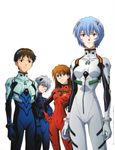  asuka_langley ayanami_rei bodysuit ikari_shinji matsubara_hidenori neon_genesis_evangelion 