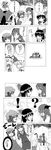  chen comic greyscale hakurei_reimu highres koakuma monochrome multiple_girls mystia_lorelei remilia_scarlet scared shino_(ponjiyuusu) touhou translated trembling yakumo_yukari 