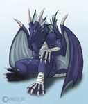  avoid_posting blue dragon furnace jameless male sitting solo 