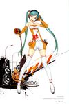  color_issue hatsune_miku redjuice thighhighs vocaloid 