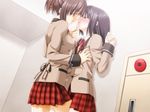  game_cg school_uniform touji_no_sato vip_quality yamabuki_chisato yuri 