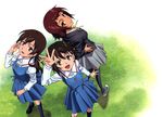  ando_aiko isurugi_noe school_uniform sekiguchi_kanami true_tears yuasa_hiromi 