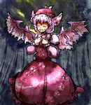  animal_ears closed_eyes dress earthore_(noripeti) hands_on_own_chest hat music mystia_lorelei pink_dress pink_hair short_hair singing solo touhou wings 