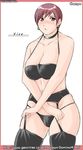  bra champ+ garter_belt lingerie panties plump snk solo the_king_of_fighters thighhighs underwear vice watermark wide_hips 
