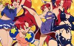  cheerleader chinadress pom_poms tengen_toppa_gurren-lagann yoko_littner 