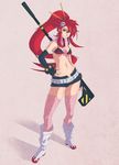  ponytail red_hair scarf tengen_toppa_gurren-lagann tengen_toppa_gurren_lagann yoko_littner yoko_ritona 