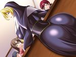  ass blonde_hair breasts hips huge_breasts nun pichipichi_garou_r tight wide_hips 