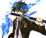  blue_exorcist male okumura_rin tagme 