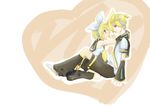  blonde blue_eyes incest len love rin vocaloid 