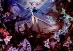  absurdres bug butterfly duca fixme highres huge_filesize insect saigyouji_yuyuko solo source_request touhou 