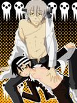  death_the_kid dr_franken_stein male soul_eater tagme yaoi 