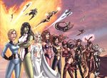  avengers bare_shoulders belt bikini black_cat black_cat_(marvel) black_widow blonde boots brotherhood_of_evil_mutants brown_hair cape costume dagger daggers dark_skin detachable_sleeves elektra elektra_(marvel) emma_frost fantastic_four fire firestar flying gesture gloves green_eyes green_skin homo_superior invisible_woman jean_grey kitty_pryde long_hair marvel mask melee_weapon minigirl mizugi monica_rambeau ms_marvel mutant name_characters navel ororo_munroe pantsu phoenix pulsar red_hair rogue scarlet_witch shadowcat she_hulk shehulk short_hair spider-woman storm_(marvel) storm_(x-men) super_heroine superheroines tigra transparent_clothing uniform wasp white_hair wings x-men 