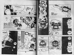  battle dr._slump greyscale mecha monochrome non-web_source norimaki_arale planet robot 