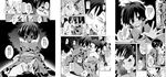  1girl character_request comic doujinshi greyscale incest kazekawa_nagi monochrome mushishi renzu_(mushishi) sample shinra_(mushishi) translation_request 