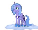  alicorn equine female feral friendship_is_magic horn horse knight_guy mammal my_little_pony pegacorn pony princess_luna_(mlp) sad solo water wet winged_unicorn wings 