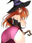  ass breasts cleavage dragon&#039;s_crown dragon's_crown fu fu_(counting01) hat huge_ass large_breasts red_hair rod sorceress_(dragon&#039;s_crown) sorceress_(dragon's_crown) vanillaware witch_hat 