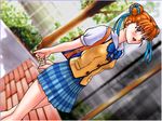  casual_romance_club houkago_ren-ai_club orange_eyes orange_hair randosel school_uniform 