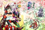  katanagatari maniwa_koumori maniwa_pengin togame yasuri_nanami yasuri_shichika 