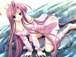  robe see_through tagme wallpaper wet_clothes 