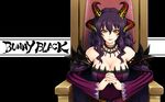  bunny_black cleavage horns tagme wallpaper 