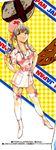  azusagawa_tsukino comic cover cover_page garter_belt hashiguchi_takashi hat nurse nurse_cap solo syringe thighhighs yakitate!!_japan 