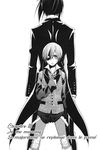  ciel_phantomhive eyepatch kuroshitsuji male monochrome sebastian_michaelis 