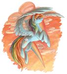  blue_fur equine female feral friendship_is_magic fur horse mammal my_little_pony nikohl pegasus plain_background pony rainbow rainbow_dash_(mlp) solo transparent_background wings 
