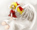  angel_wings bad_id bad_pixiv_id blonde_hair gengetsu kiyonaka_rei solo touhou touhou_(pc-98) wings 