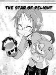  98-tan 98se-tan artist_request character_doll doujinshi glasses greyscale hand_puppet homeo long_sleeves male_focus monochrome os-tan puppet solo the_star_of_delight translated xp_home-tan xpmc 