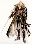  alucard_(castlevania) castlevania castlevania:_symphony_of_the_night kojima_ayami male sword 