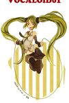  bad_id bad_pixiv_id detached_sleeves gou_(tomero) green_eyes green_hair hatsune_miku jump_rope long_hair necktie skirt solo thighhighs twintails very_long_hair vocaloid 