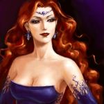  diadem long_hair queen_beryl red_eyes red_hair sailor_moon 