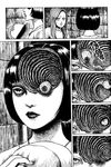  greyscale guro itou_junji j-horror monochrome multiple_girls non-web_source uzumaki 