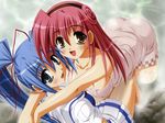  girls_museum moe_love_~natsuiro_moeki_ryou~ moegi_mizuna onsen towel yuzuhara_mayuri 