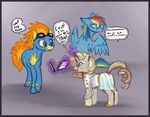  equine female feral friendship_is_magic fur group horn horse mammal my_little_pony pegasus pony rainbow_dash_(mlp) spitfire_(mlp) unicorn unknown_artist unknown_pony wings wonderbolts_(mlp) 