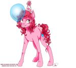  balloons blue_eyes equine female friendship_is_magic horse my_little_pony pink_hair pinkie_pie_(mlp) pony silly_caracal 