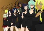  apache apu arrancar artist_name big_breasts bleach blonde_hair blue_hair breasts brown_hair cirucci_sanderwicci cirucci_thunderwitch cleavage cyan_sung-sun dark_skin emilou_apacci eyepatch flat_chest franceska_mila_rose green_eyes green_hair hair_over_eye hair_over_one_eye heterochromia highres lilynette_gingerback lilynette_gingerbuck loli loly loly_aivirrne makeup menoly menoly_mallia mila_rose miniskirt multiple_girls neliel_tu_oderschvank nelliel_tu_odelschwanck pantyhose purple_hair red_eyes school_uniform skirt stiky_finkaz sun-sun thighhighs tia_harribel tier_harribel twin_tails twintails watermark zettai_ryouiki 