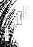  bamboo_forest comic forest greyscale ichi_(ichikai) monochrome nature no_humans touhou translated 