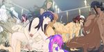  3boys 5girls 6+girls 6girls ahegao all_fours arm_support ass barefoot bisexual breasts censored cum cum_in_pussy cum_inside cum_on_ass cum_on_body cum_on_lower_body cum_while_penetrated dagashiya dark_skin dick_nipples doggystyle ejaculation feet fellatio fucked_silly futa_on_female futa_on_male futa_with_female futa_with_male futanari glasses green_hair group_sex hand_holding holding_hands huge_breasts huge_penis konbuni lactation large_breasts maid_headdress male_on_futa multicolored_hair multiple_boys multiple_girls oral orgasm orgy penis pink_hair purple_hair sex spitroast stick_nipples testicles tongue tongue_out trap two-tone_hair two_tone_hair 