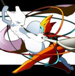  deoxys fighting hcsb mewtwo no_humans pokemon pokemon_(game) pokemon_firered_and_leafgreen pokemon_rgby pokemon_special spoon 