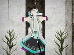  3d amputee animated animated_gif belt calne_ca creepy deino gif hatsune_miku karune_calcium lowres maeda_koutarou necktie open_clothes open_shirt shirt torso vocaloid what 