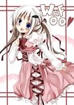  absurdres blue_eyes dress frills highres little_busters! lolita_fashion nami_z noumi_kudryavka solo twintails white_hair 