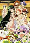  ai_(popotan) bath konami mai mea mii nono_(popotan) nude onsen popotan screening shizuku towel unagi 